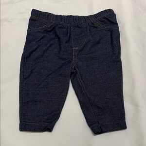“Bundle 10/$13” Carters 3M Baby Navy Blue Denim Pant leggings